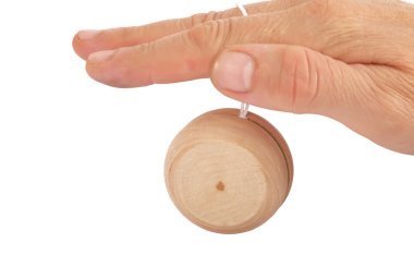 Yo-yo oynuyor