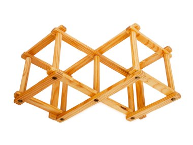 supporto in legno per bottiglie di vino