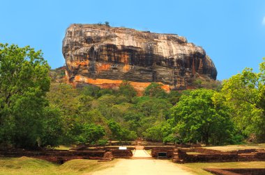 ünlü sigiriya rock. Sri lanka