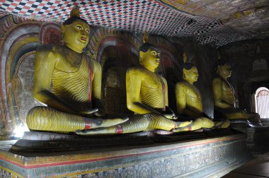 Dambulla 'daki Kaya Tapınağı, Sri Lanka