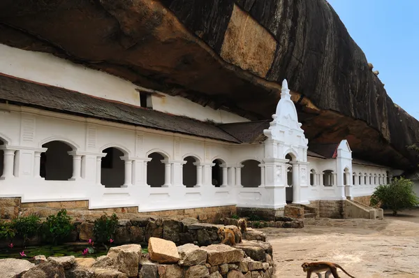 Templo de Oro en Dambulla, Sri Lanka — Foto de Stock