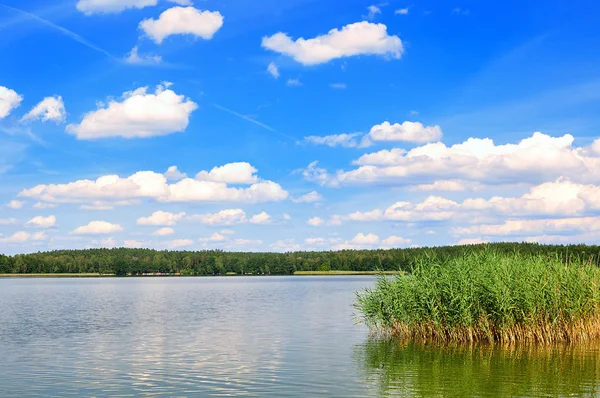 Tó Mazury, Lengyelország — Stock Fotó