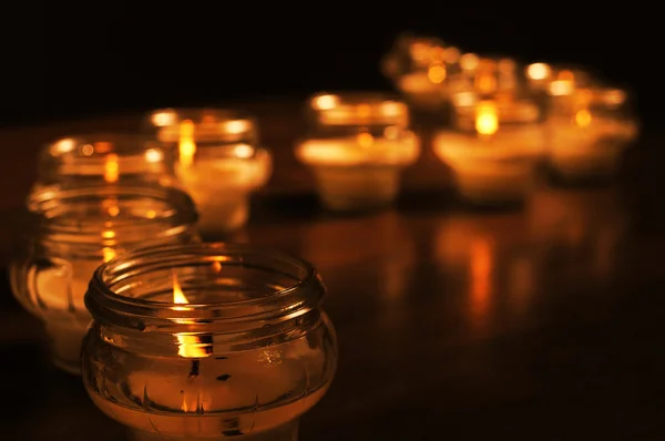 Kaarsen voor alle zielen dag — Stockfoto