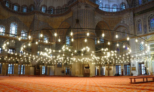 Mezquita Sultanahmet (Mezquita Azul ). —  Fotos de Stock