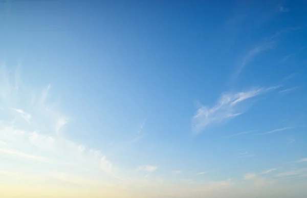 Blue sky.