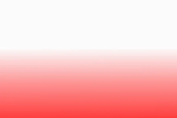 Red and white background.