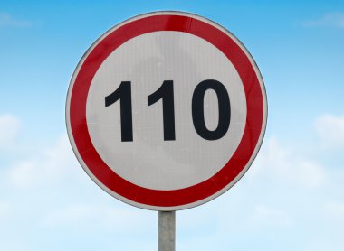 hız sınırı işareti