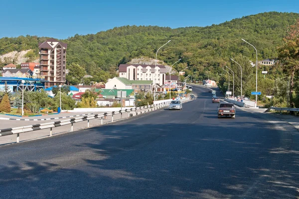 Nebug tuapse miasto — Zdjęcie stockowe