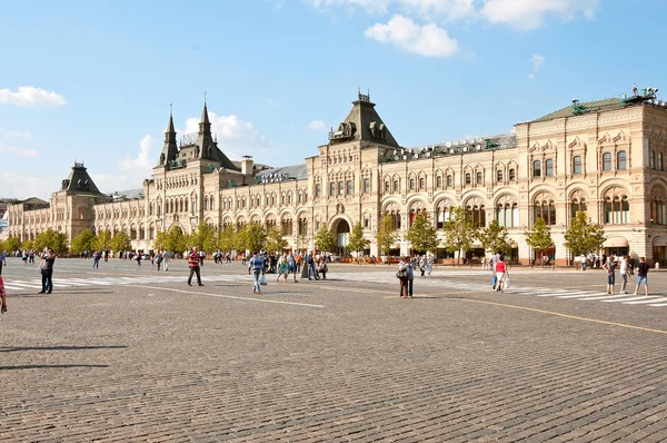 Moscow, building of GUM, — Stock Photo, Image