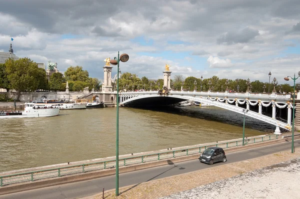 Bridge of Alexander III in Paris, France — Stock Photo, Image