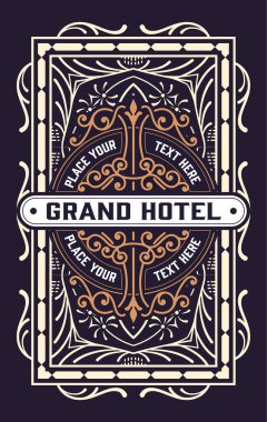 Klasik tarzlı Batı kartı