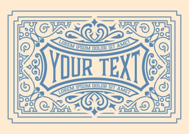 Klasik tarzlı Batı kartı