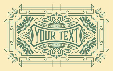 Klasik tarzlı Batı kartı