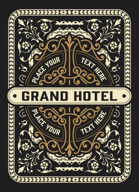 Klasik tarzlı Batı kartı