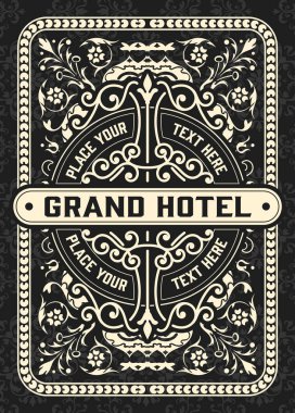 Klasik tarzlı Batı kartı