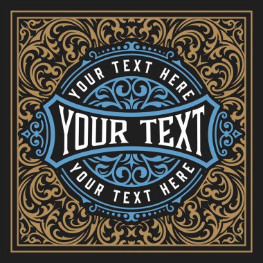 Klasik tarzlı Batı kartı