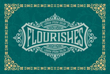 Klasik tarzlı Batı kartı