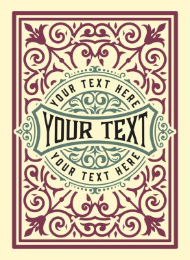 Klasik tarzlı Batı kartı