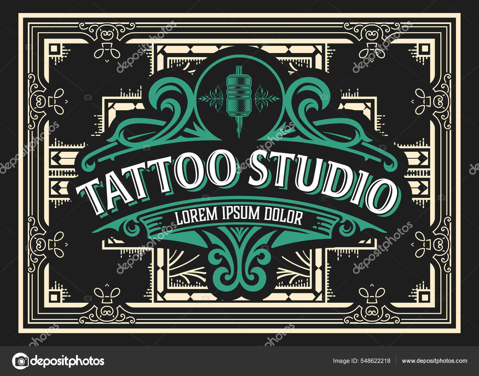 Set of Different Stylish Tattoo Art Drawings with Meaning Stock Vector -  Illustration of element, ornament: 196787654
