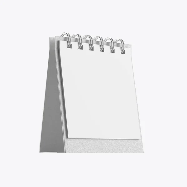 Isolated Desk Calendar Render — Photo