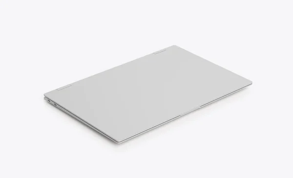 Isolated Touchscreen Notebook Render — ストック写真