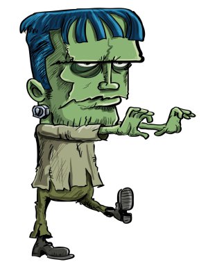 Frankenstein monster clipart