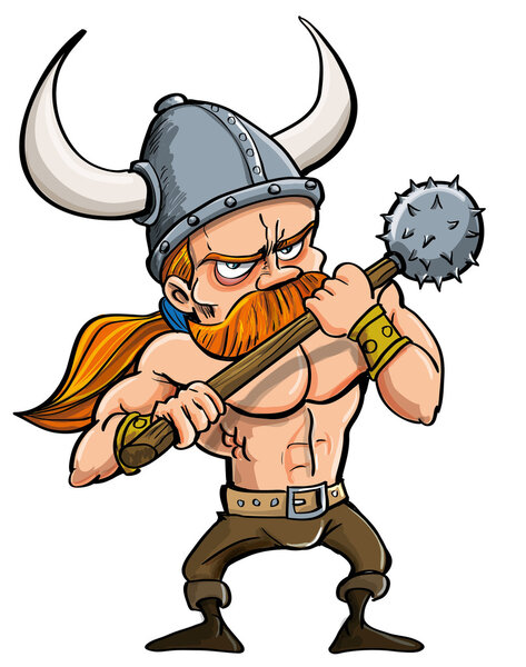 Cartoon viking