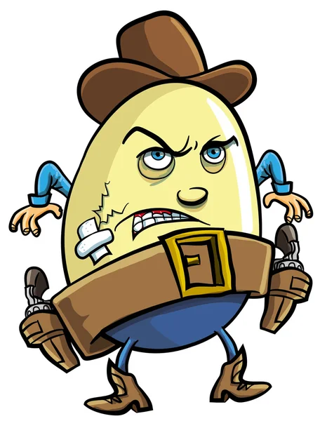 カウボーイの卵 — ストックベクタ