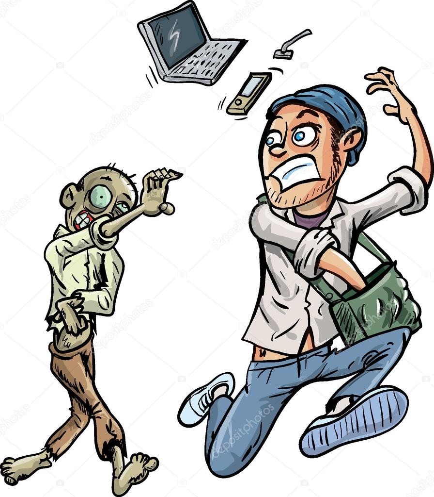 Resultado de imagen de zombie persiguiendo