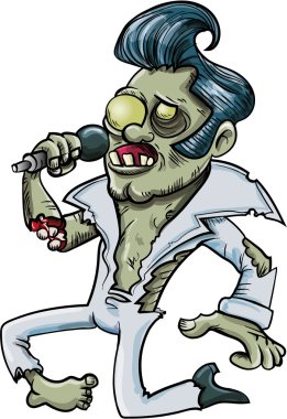 çizgi film zombi elvis şarkı
