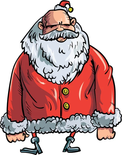 Evil santa cartoon — Stockvector