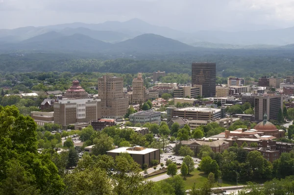 Asheville Severní Karolína Panorama — Stock fotografie