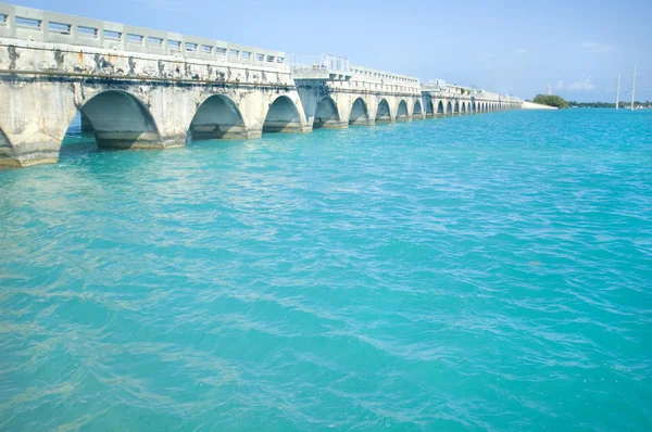 Florida keys brug — Stockfoto