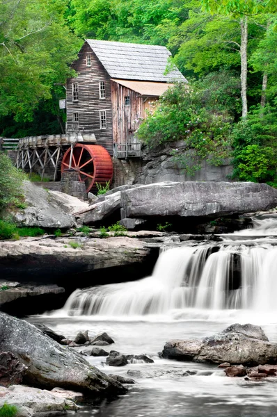 Glade creek koren molen — Stockfoto