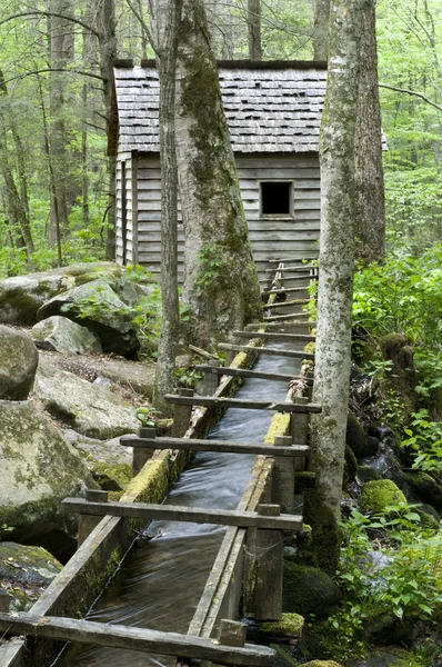 Reagan Młyn, regionie smoky mountains — Zdjęcie stockowe