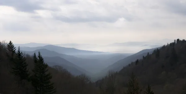Smoky Mountain naplemente Stock Kép