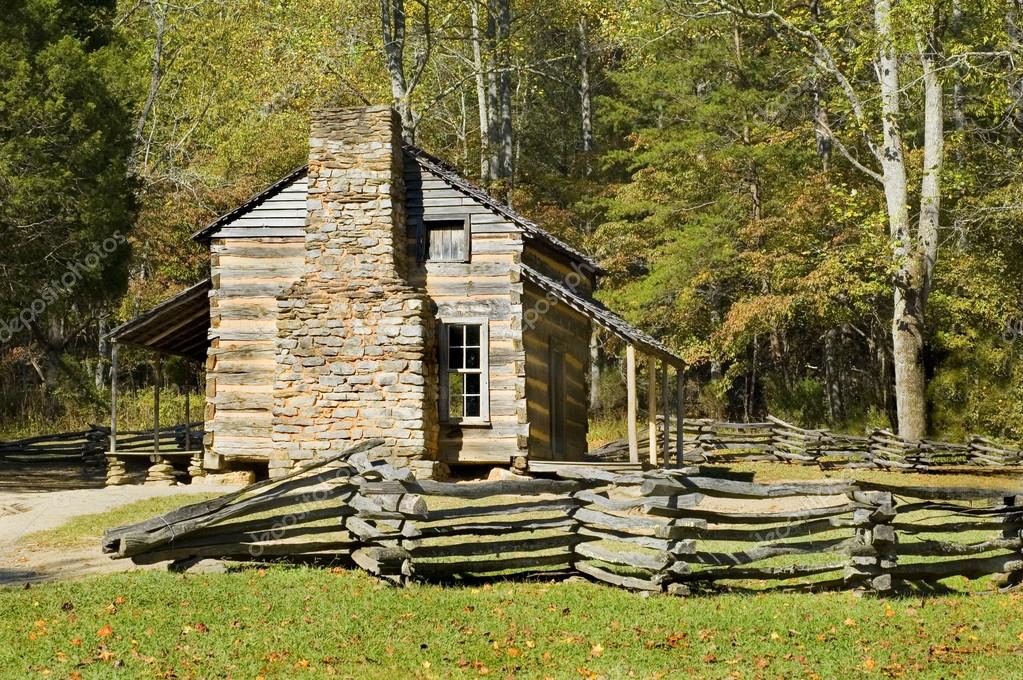 Pictures Cades Cove Great Smoky Mountains Log Cabin Cades