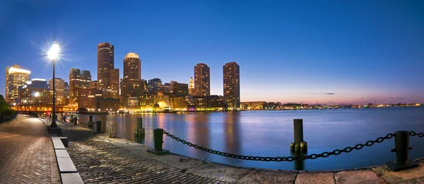 Skyline de Boston Imágenes de stock libres de derechos