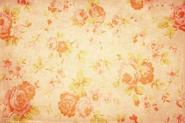 Textura decorativa vintage con rosas — Foto de Stock
