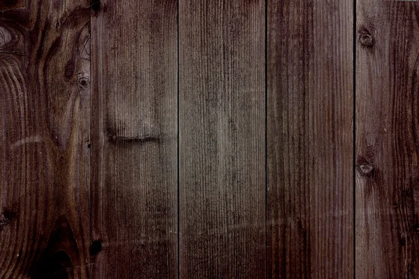 Wooden fence background in dark tones — Stock Photo, Image