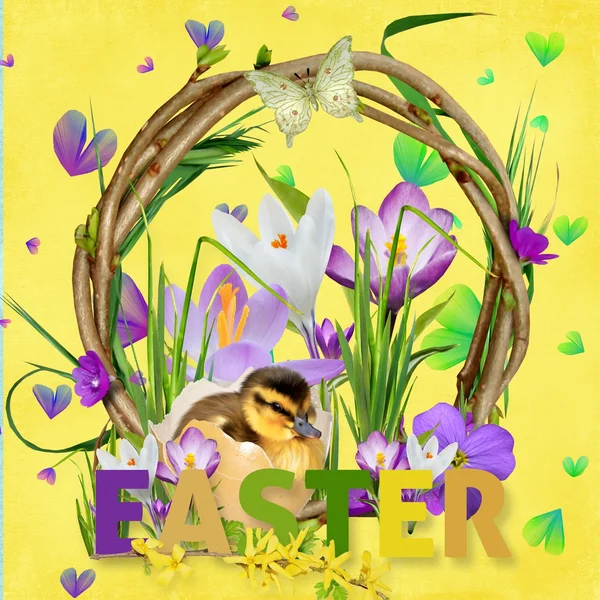 Easter card — Zdjęcie stockowe