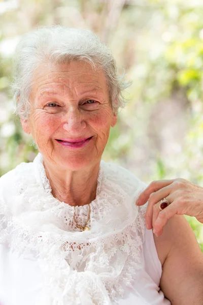 Dich positiv betrachten — Stockfoto