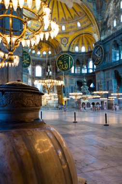 Ayasofya büyük mermer kavanoza sophia, istanbul