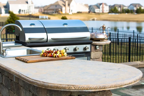 Outside Kitchen Counter Top — Stock Photo, Image