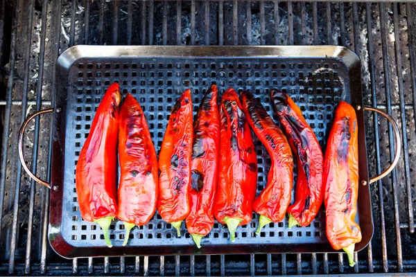 Grilled Chili — Stock Photo, Image