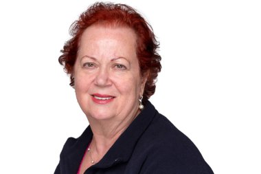Red Hair Senior Woman