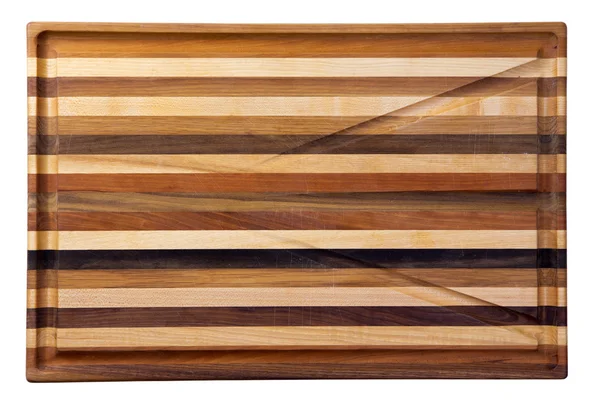 Multicolor houten snijplank — Stockfoto