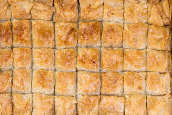 Baklava fundo — Fotografia de Stock