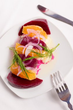labneh narenciye salatası
