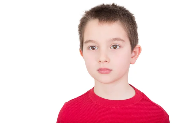 Sad wistful young boy — Stock Photo, Image